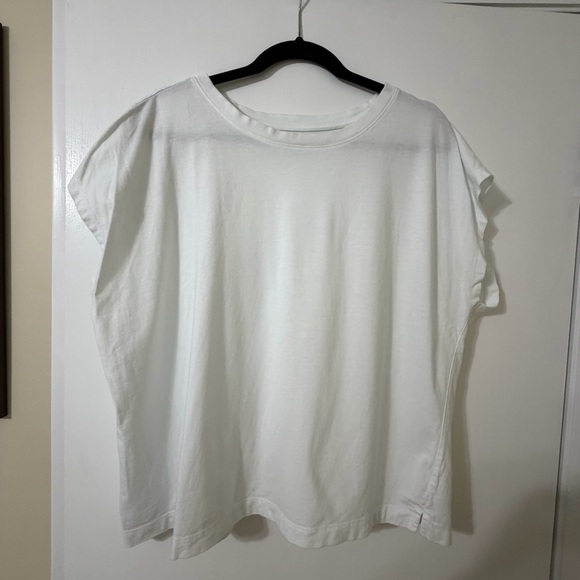 LOFT Tops - Loft Modern Wedge Tee White Size XL